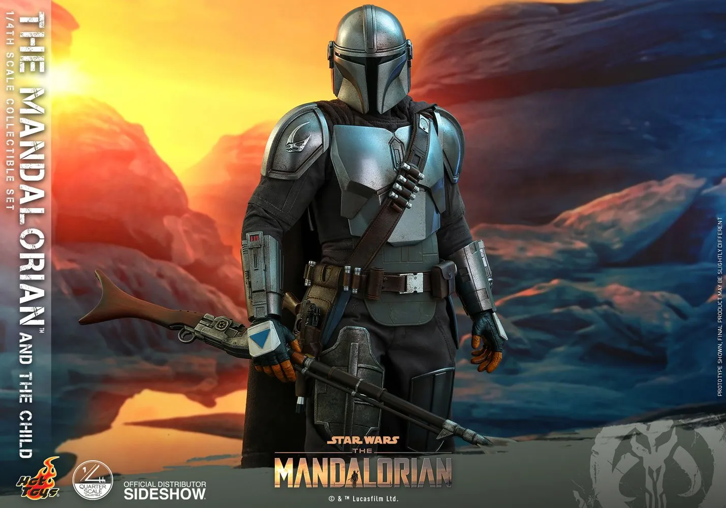 Hot Toys The Mandalorian and The Child Quarter Scale Collectible Set