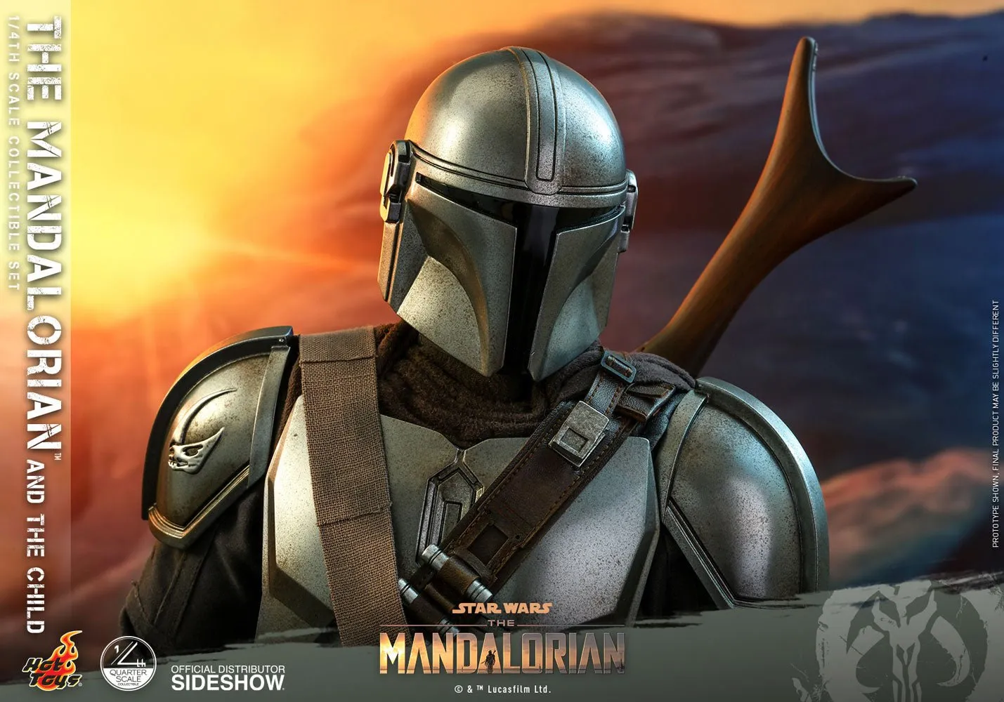 Hot Toys The Mandalorian and The Child Quarter Scale Collectible Set