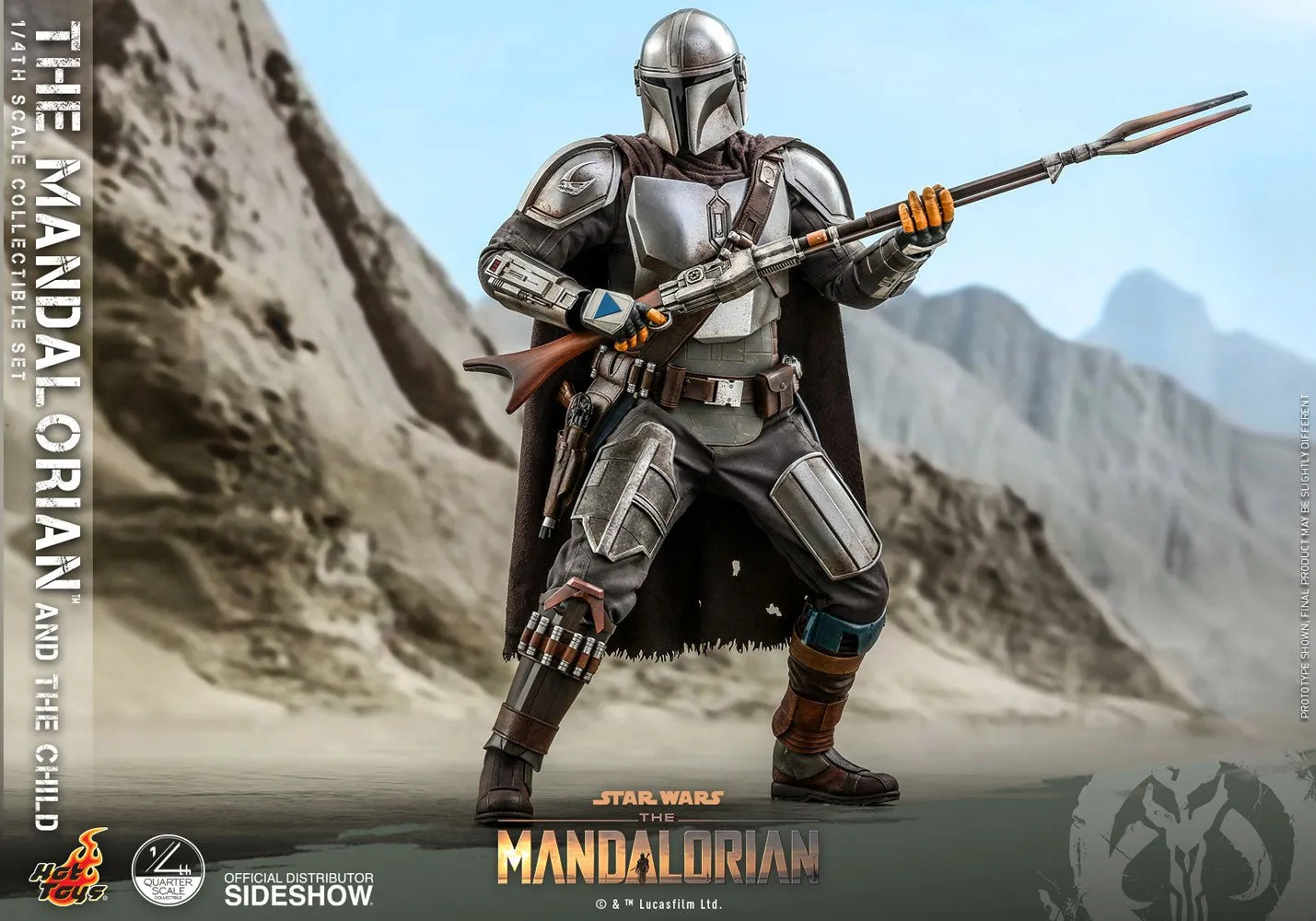 Hot Toys The Mandalorian and The Child Quarter Scale Collectible Set