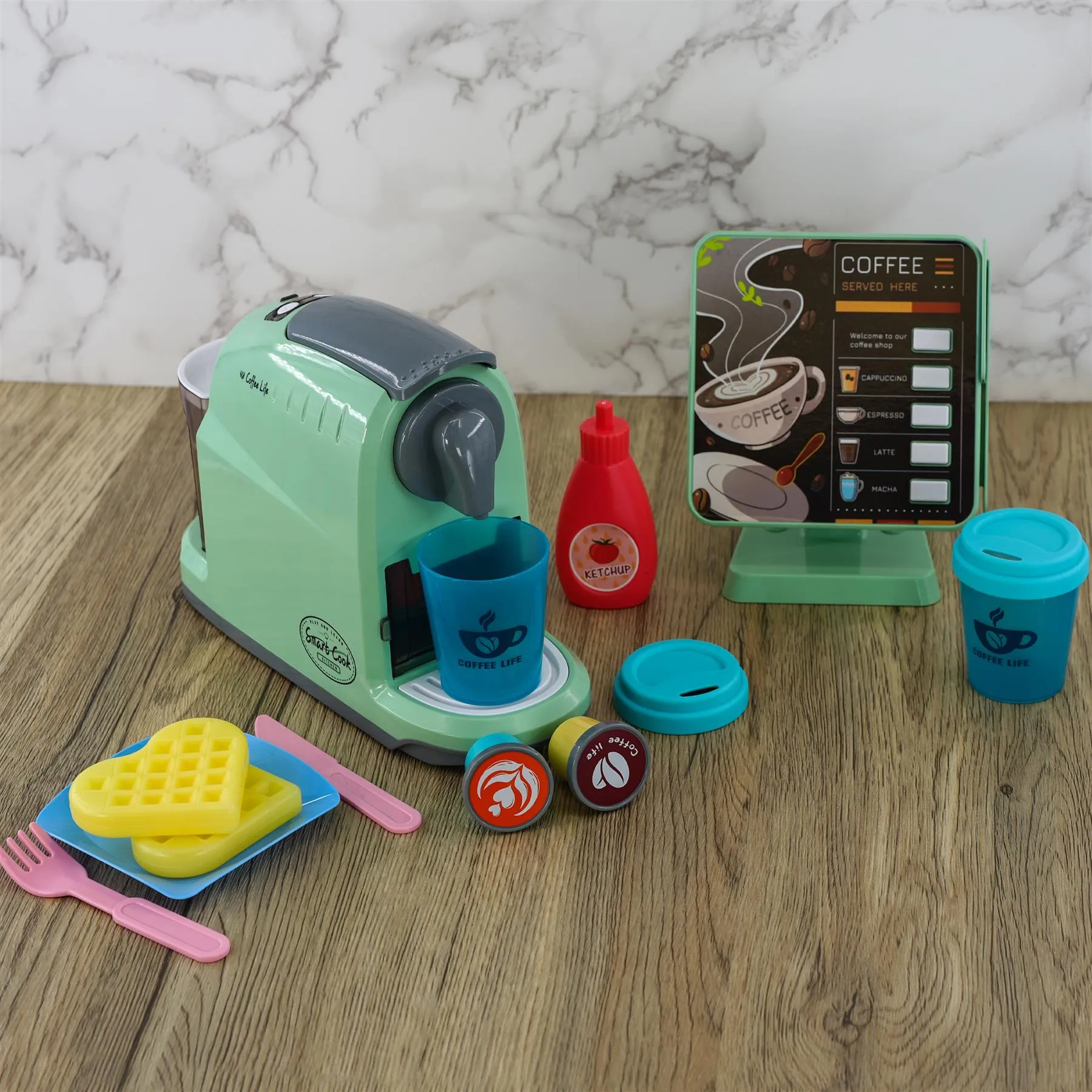 Kids coffee Maker Role Play Set