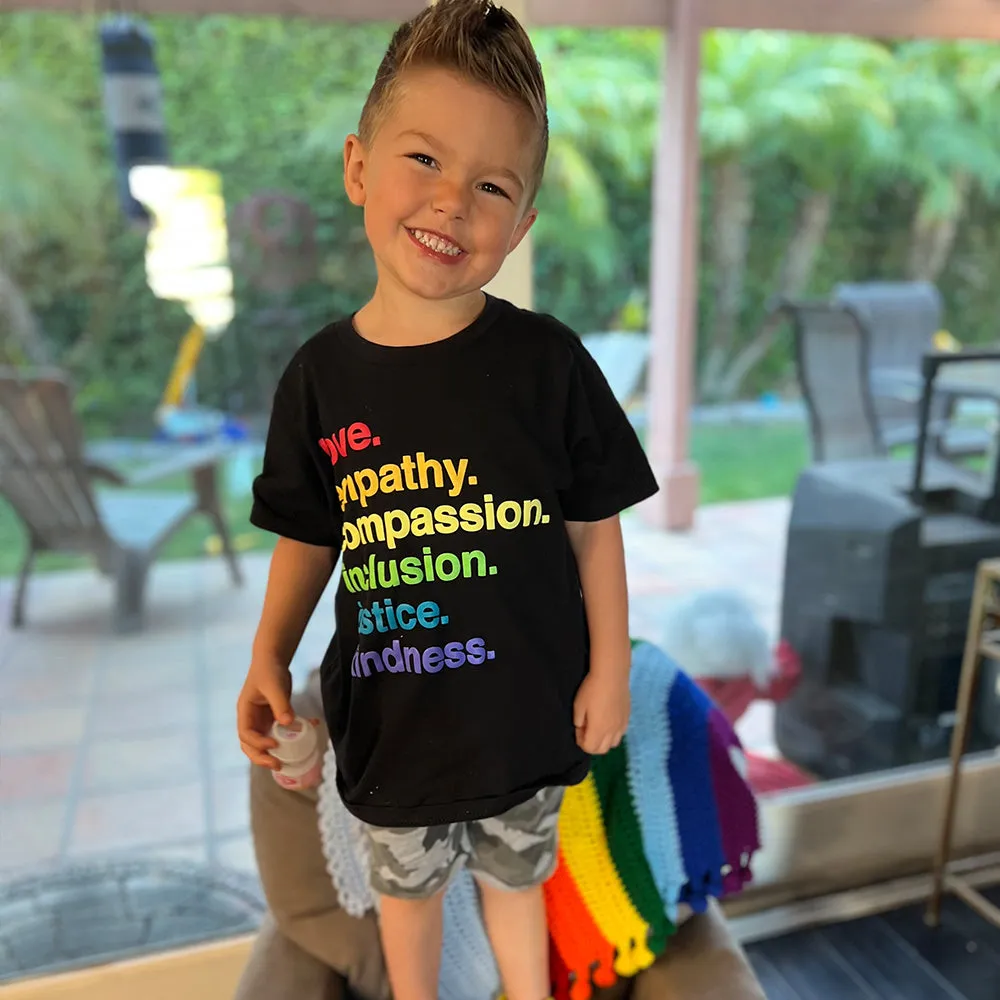 'Kindness Is' Pride Kids Tee