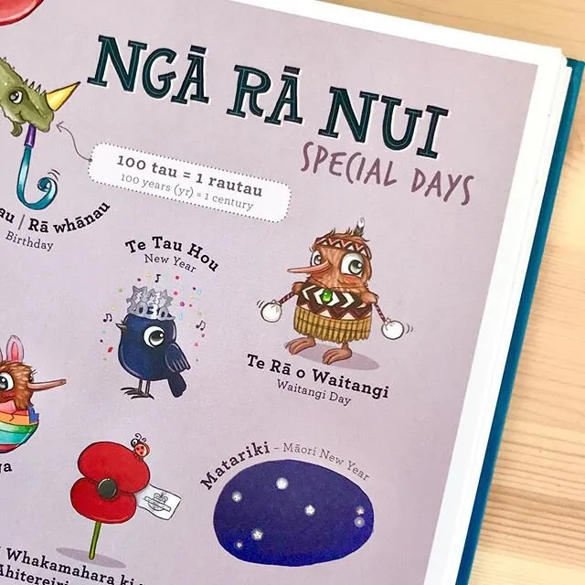 Kuwi and Friends Māori Picture Dictionary