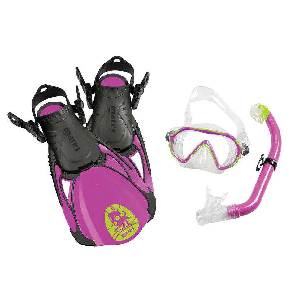 Mares Junior Snorkeling Set (4-9 yrs) / Sea Pals Octopus