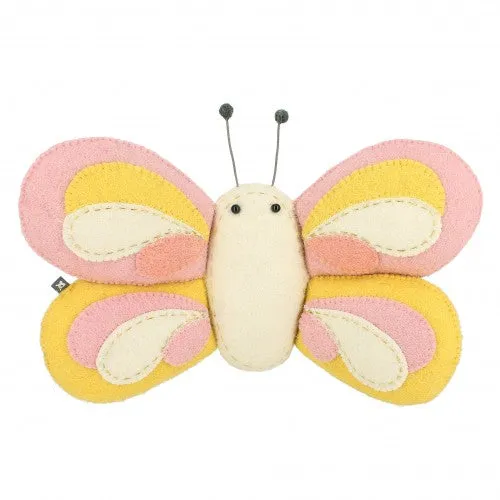 Mini Butterfly Felt Wall Art - Style A