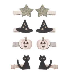 Mini Hair Clips - Spooky