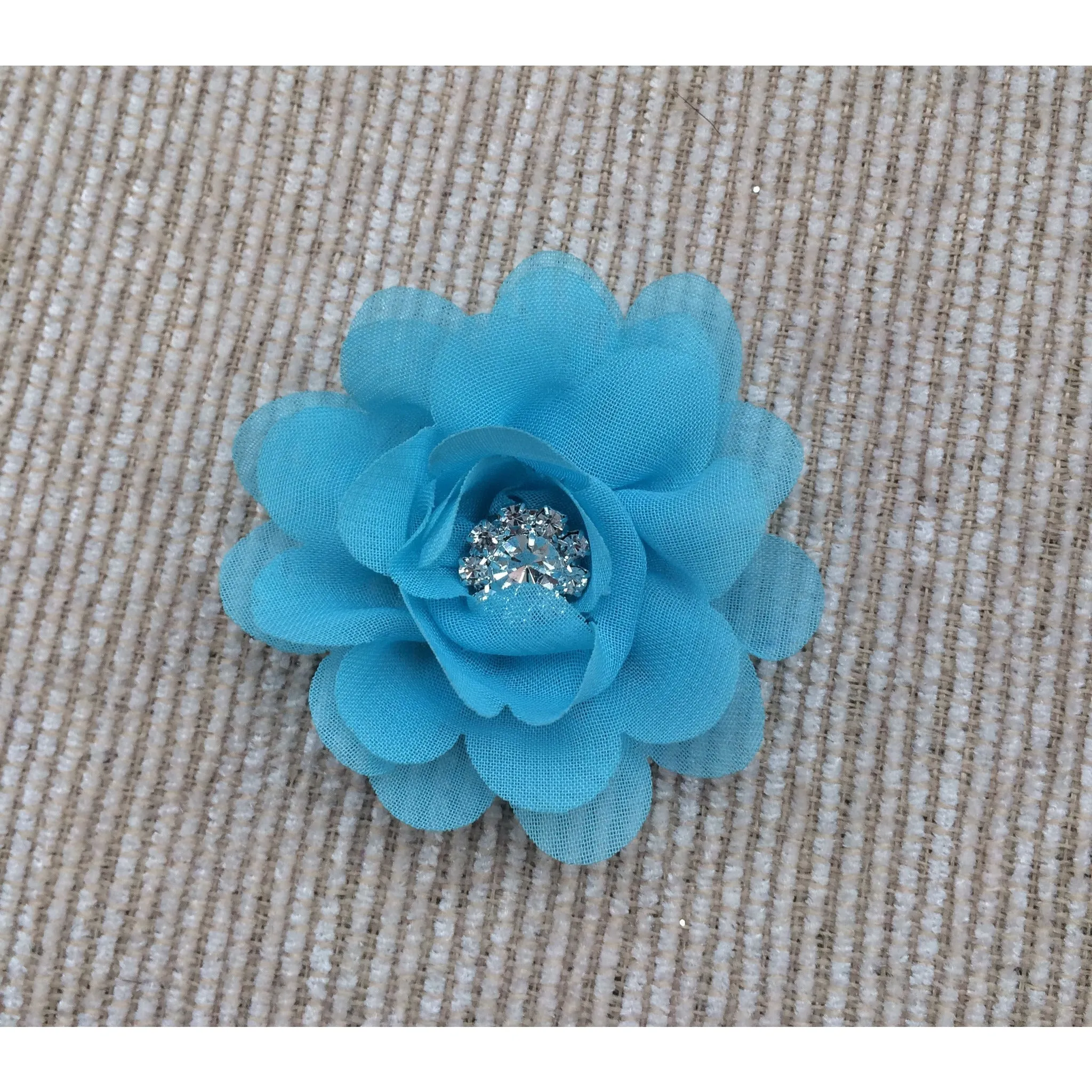 Mini rose hair clip- pick your color !