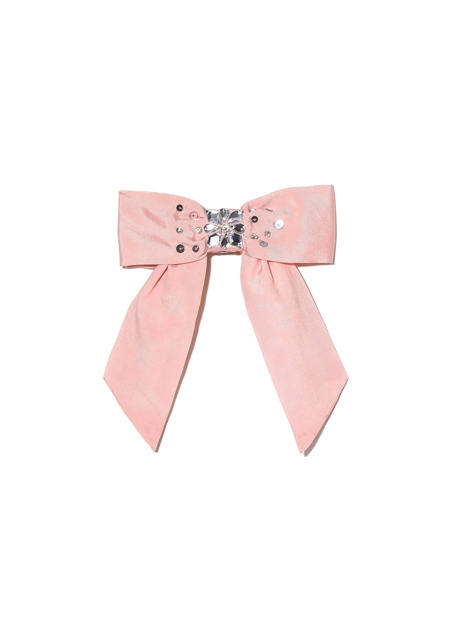 Mirror Bow Hair Clip