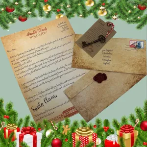 Personalised Letter from Santa & Magical Key