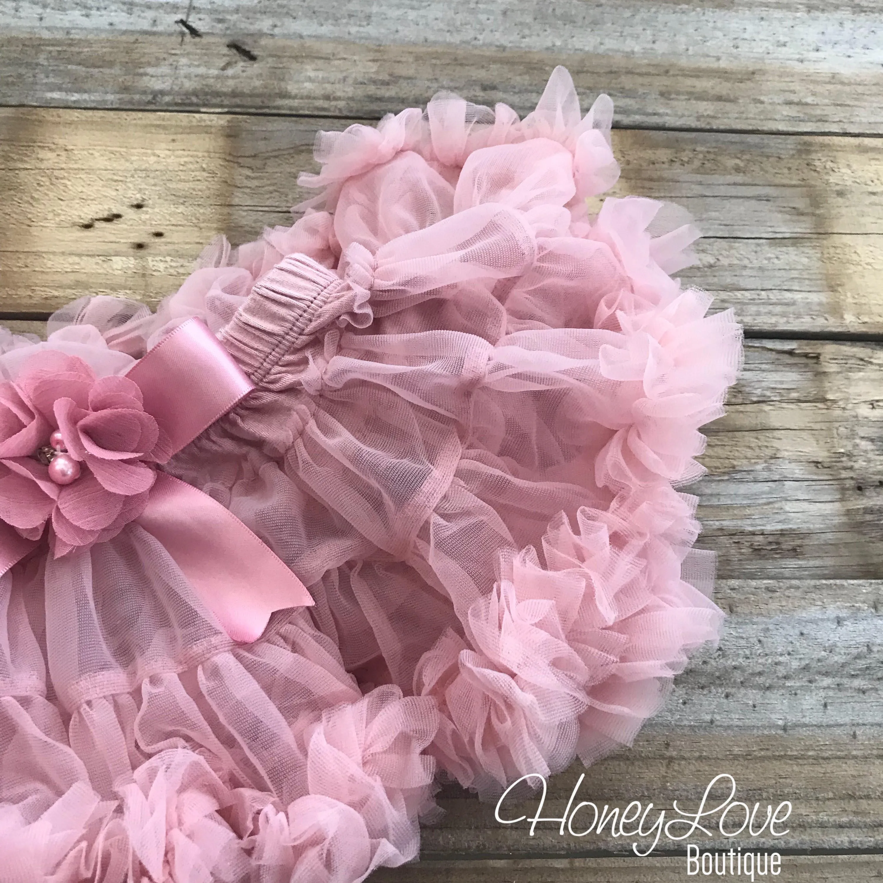 Personalized 1st Birthday Princess outfit - Gold Glitter and Vintage Pink - embellished pettiskirt