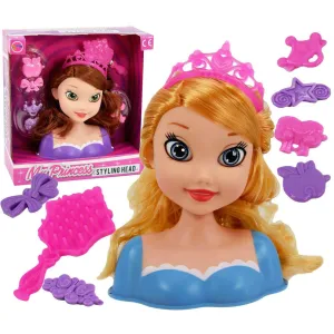 Princess Styling Head with Hair Accessories