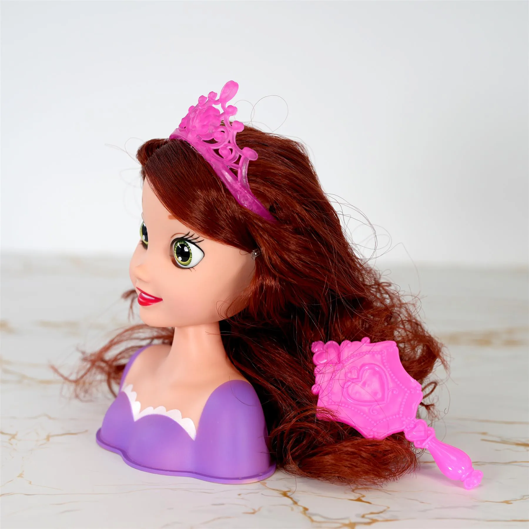 Princess Styling Head with Hair Accessories