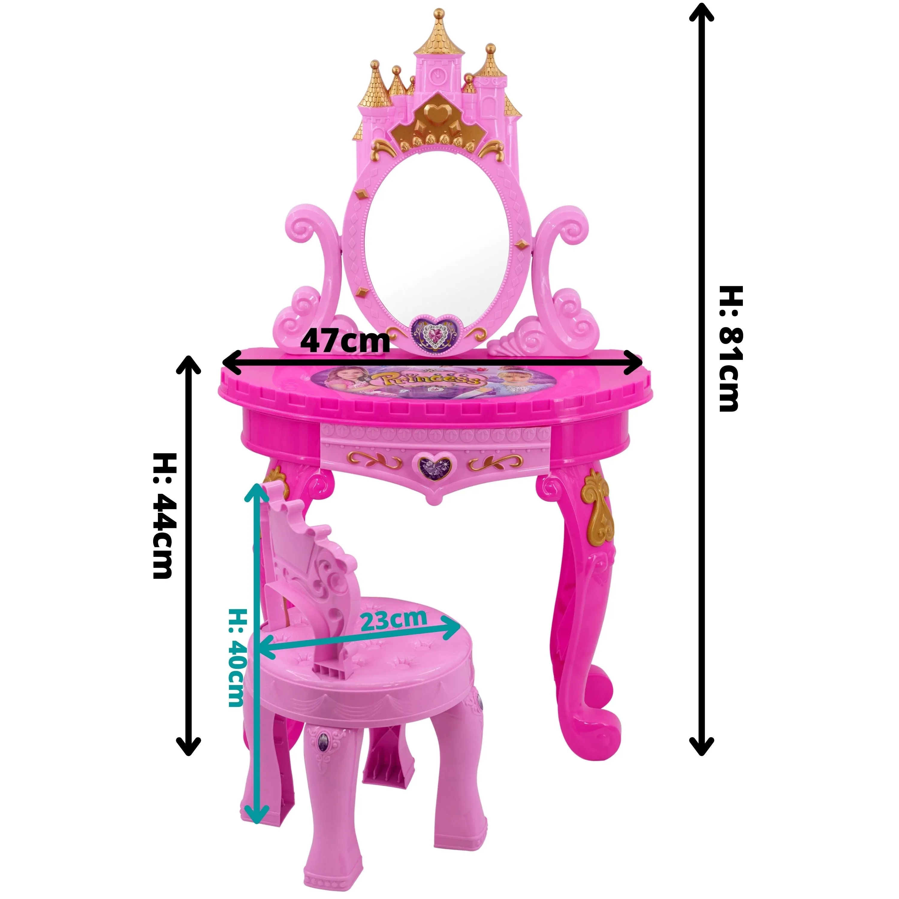 Princess Vanity Dressing Table & Stool Toy