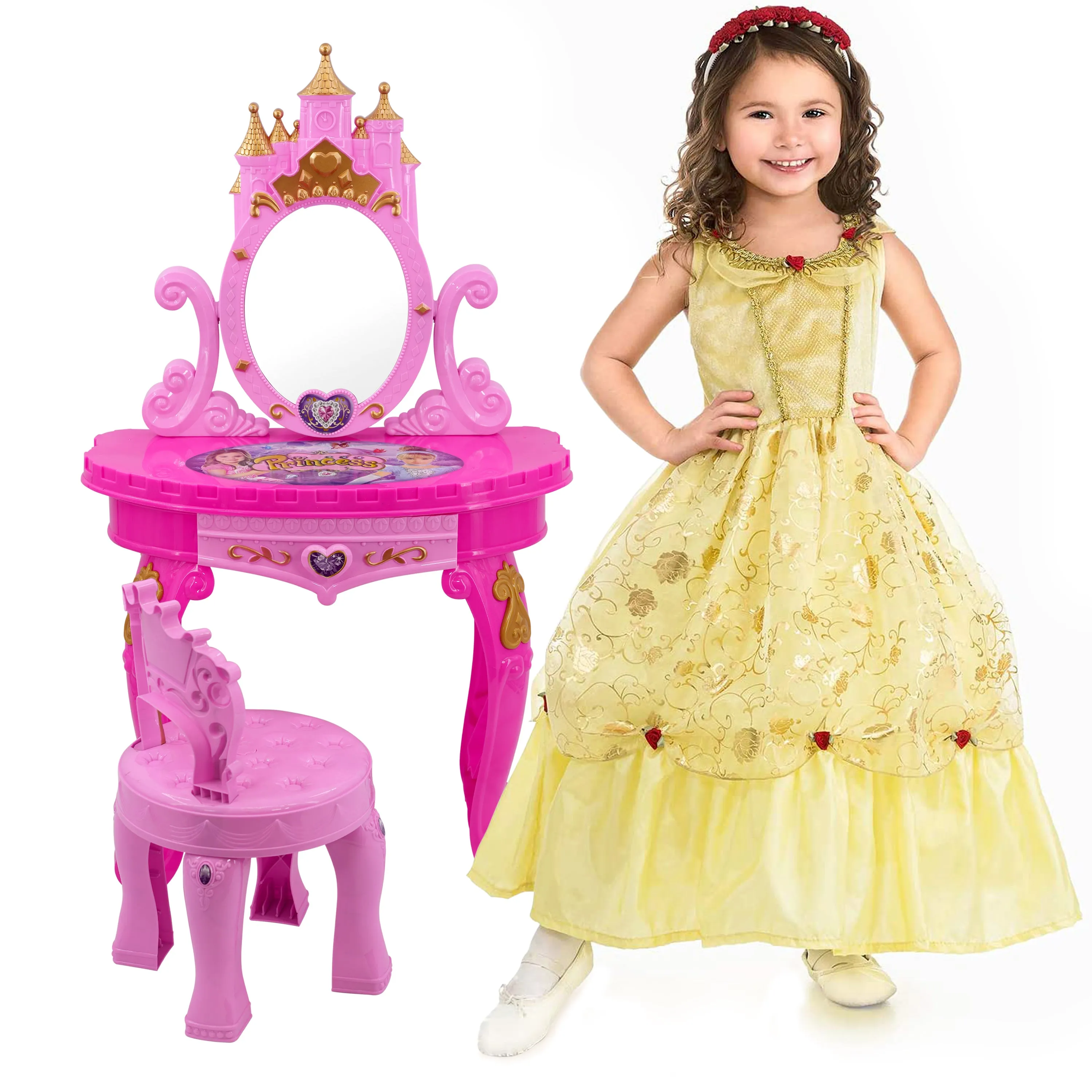 Princess Vanity Dressing Table & Stool Toy