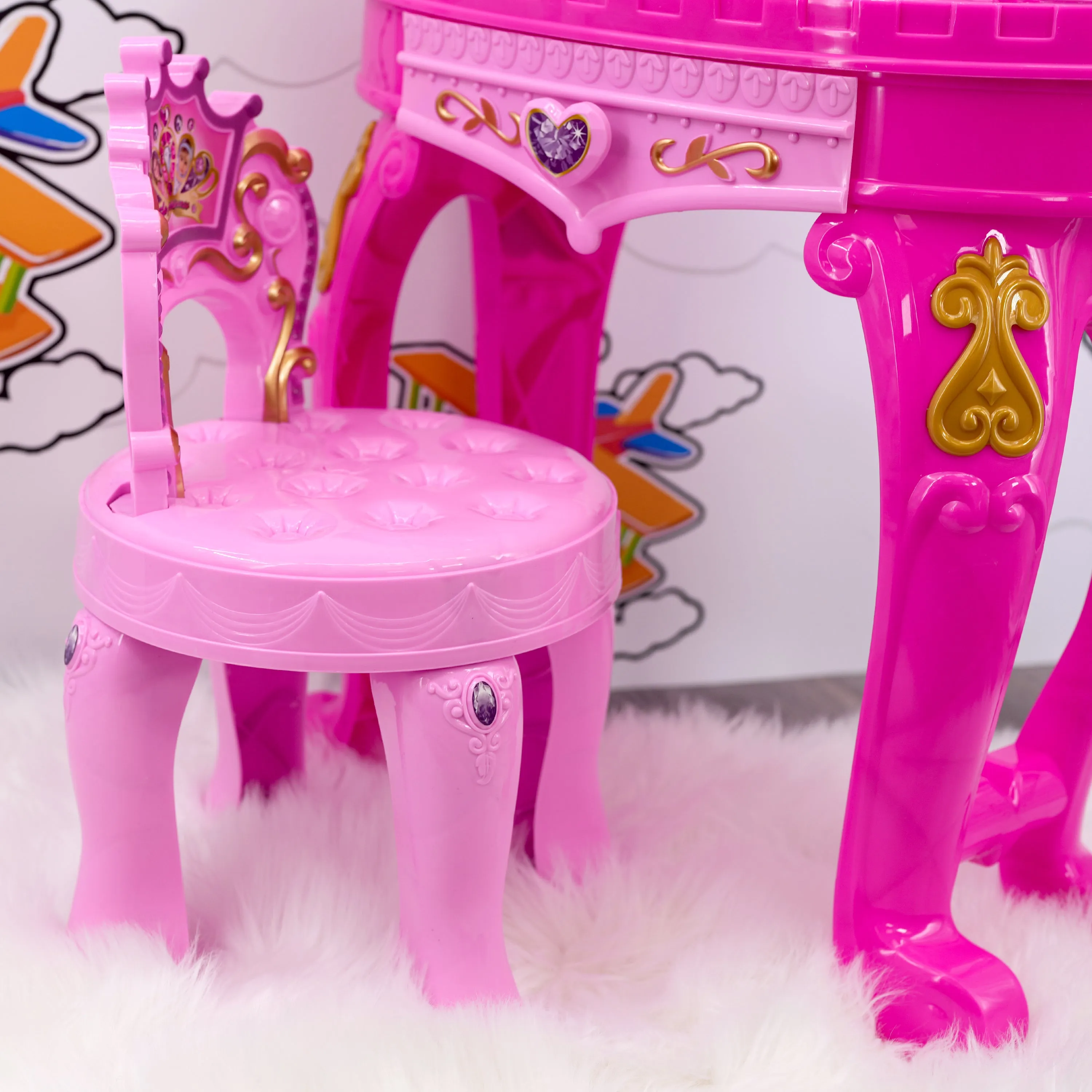 Princess Vanity Dressing Table & Stool Toy