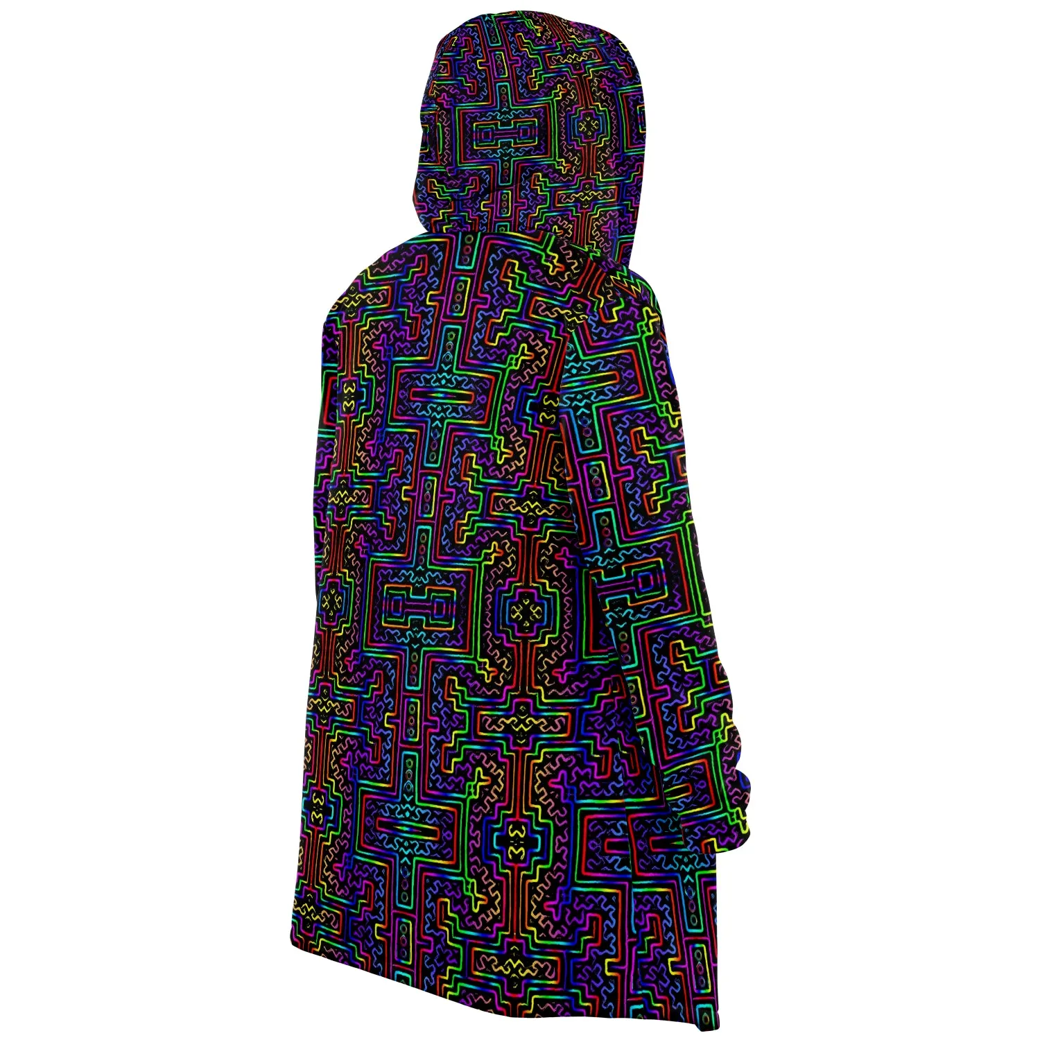 Prismatic Overlay Micro Fleece Cloak