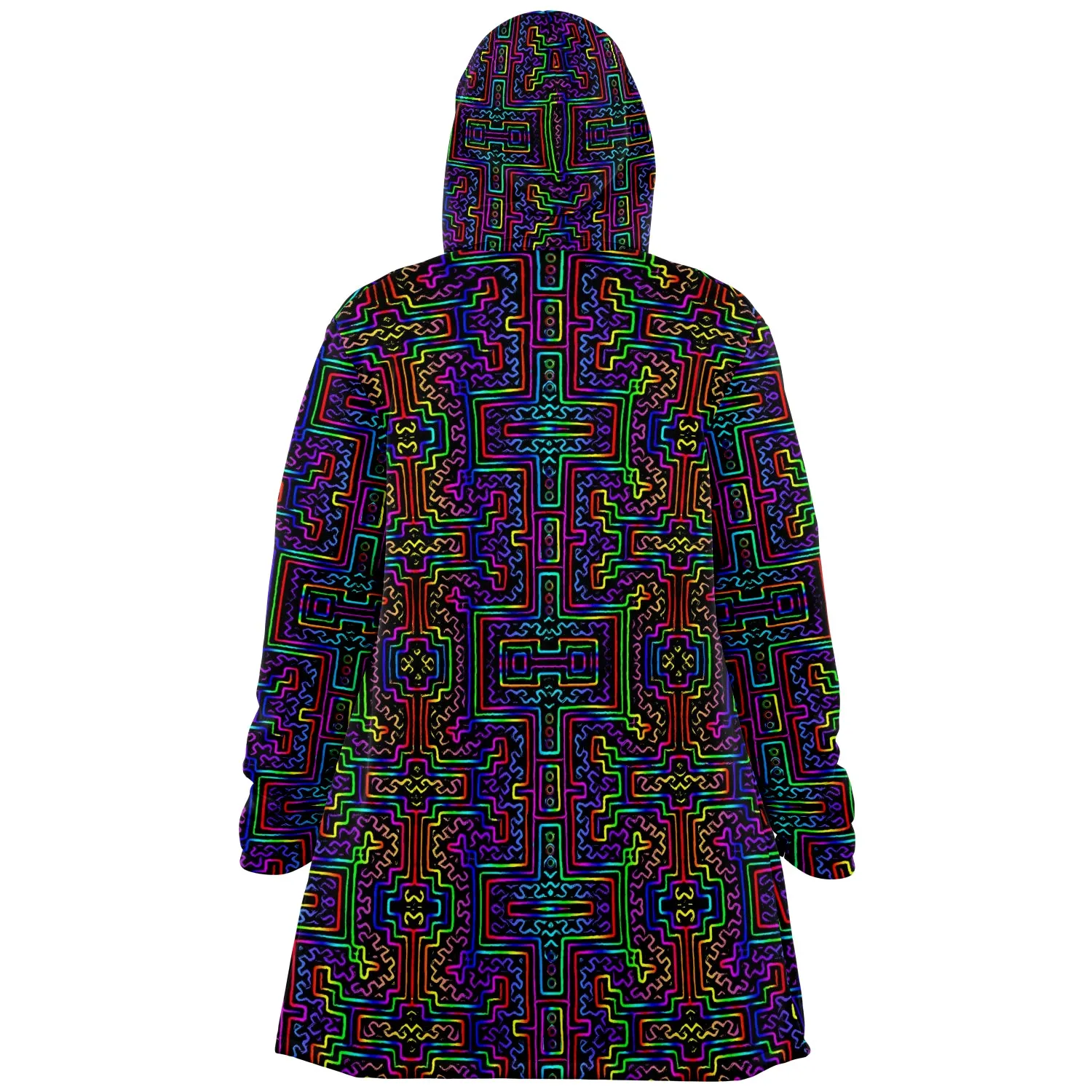 Prismatic Overlay Micro Fleece Cloak