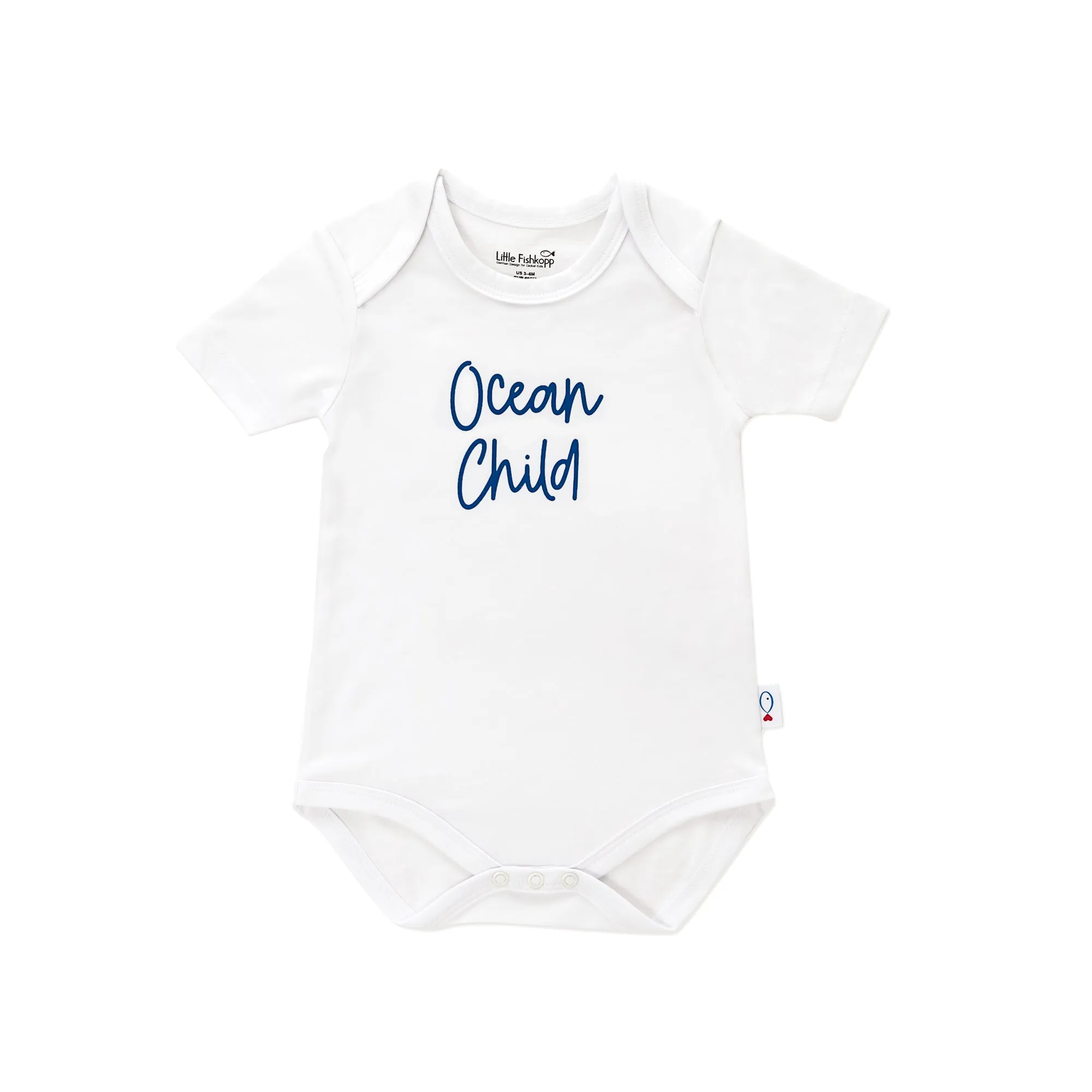 Short Sleeve Bodysuit | Ocean Child