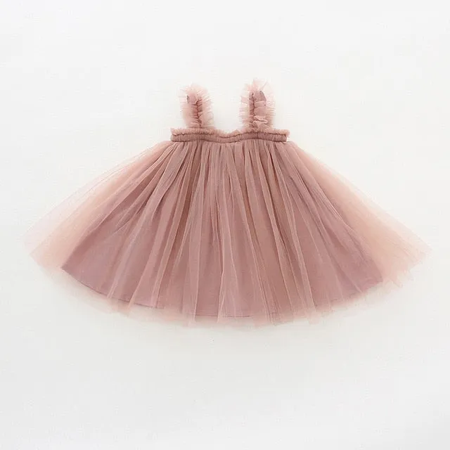 Sleeveless Tulle Dress