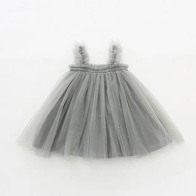 Sleeveless Tulle Dress