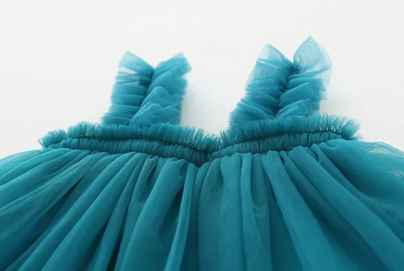 Sleeveless Tulle Dress