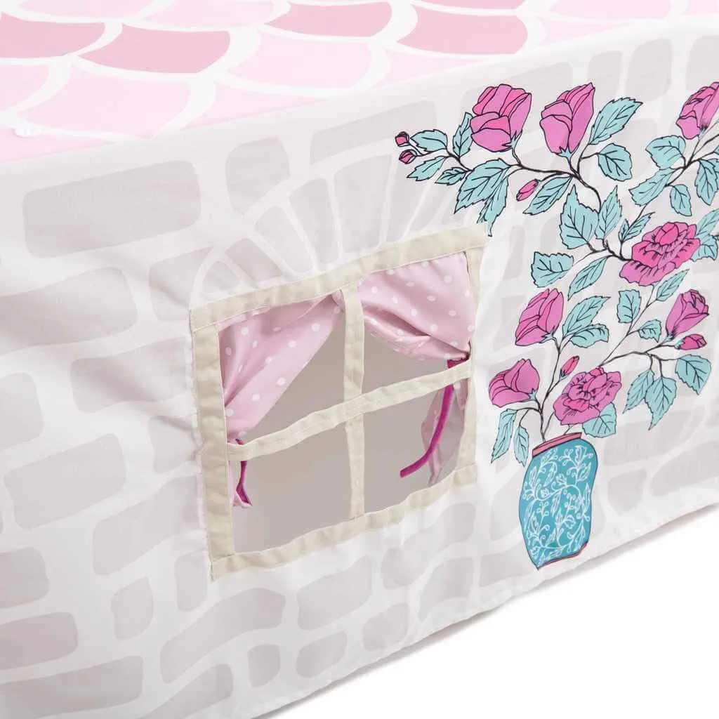 Tablecloth Playhouse, Home Sweet Home, Pink