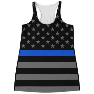 Thin Blue Line Women's Racerback Tank