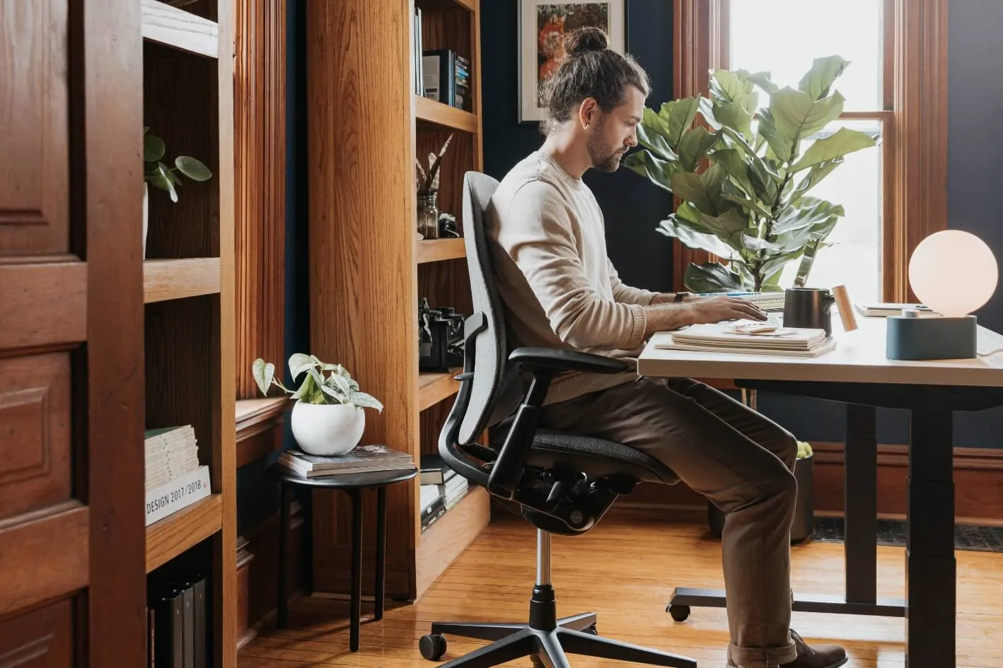 Upside Sit-to-Stand Desk