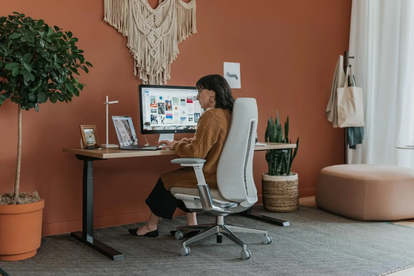 Upside Sit-to-Stand Desk