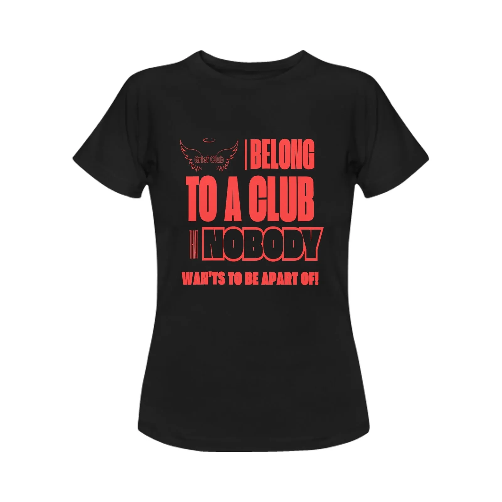 Women's Homicide Awareness T-Shirt - Grief Club Design