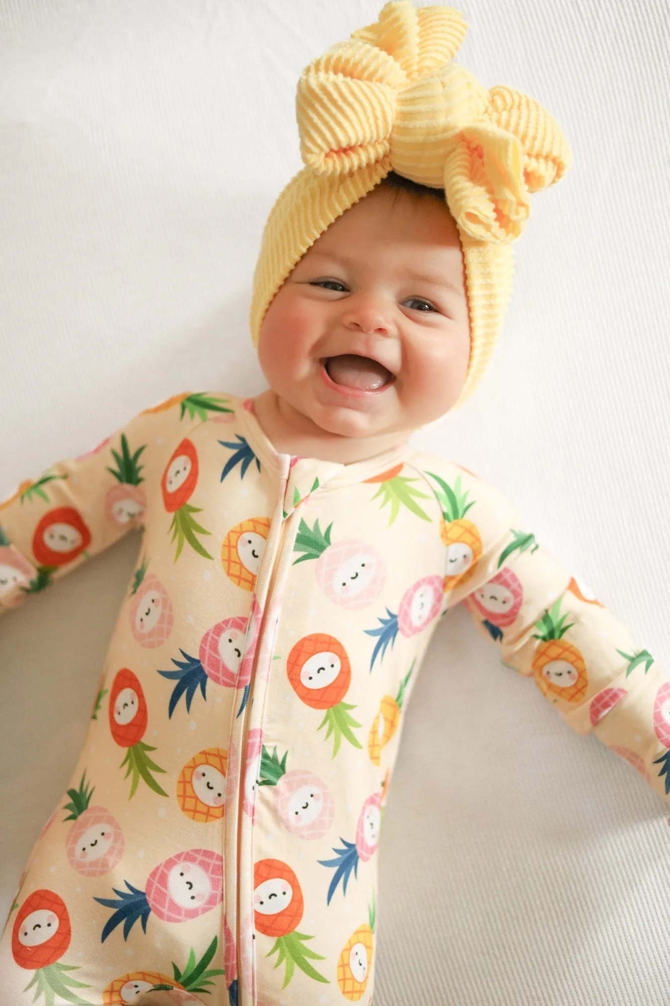 ZIP ROMPER - Kawaii Pineapple